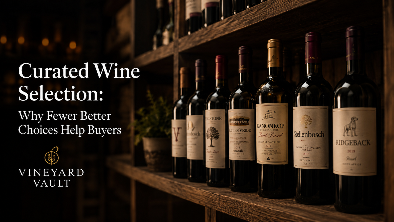Curated Wine Selection: Why Fewer Better Choices Help Buyers